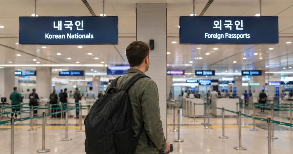 등록외국인(ARC) 인천공항 입국 시 내국인 라인 이용법 및 면제 혜택